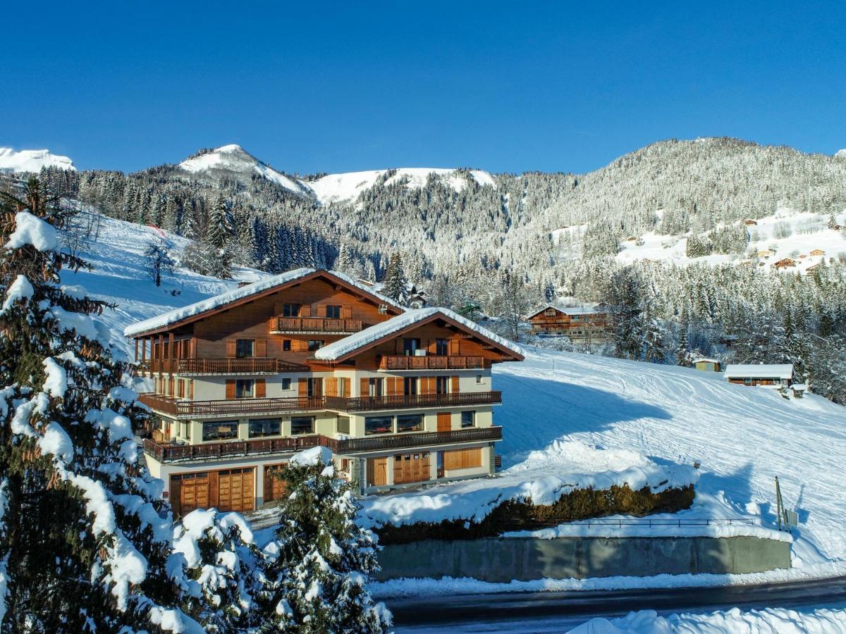 Chalet Les Rhodos Кордон Экстерьер фото