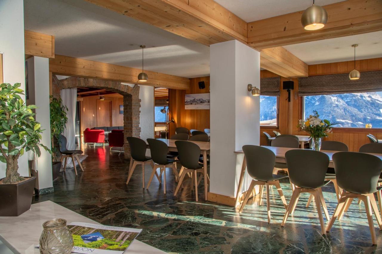 Chalet Les Rhodos Кордон Экстерьер фото