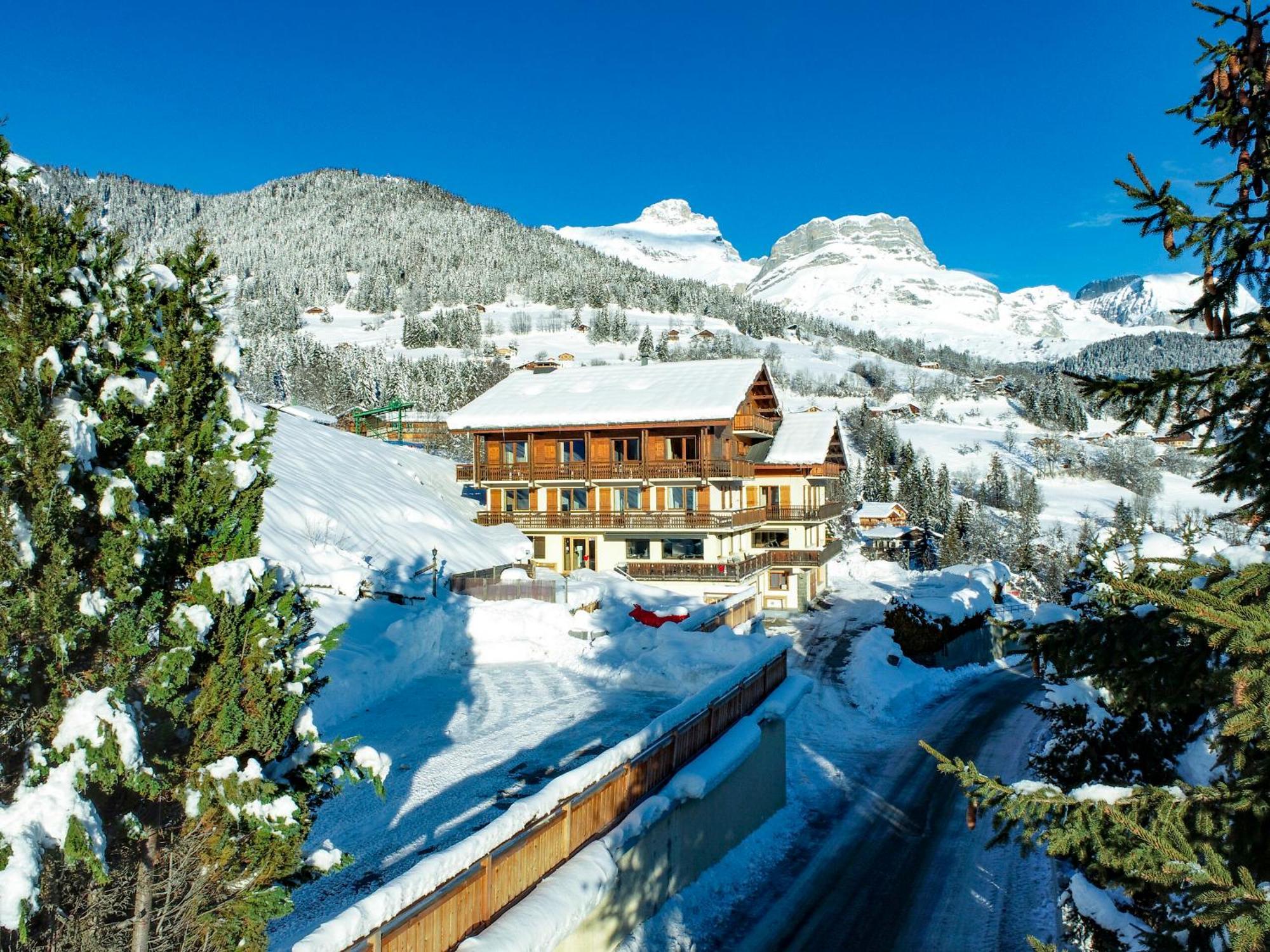 Chalet Les Rhodos Кордон Экстерьер фото