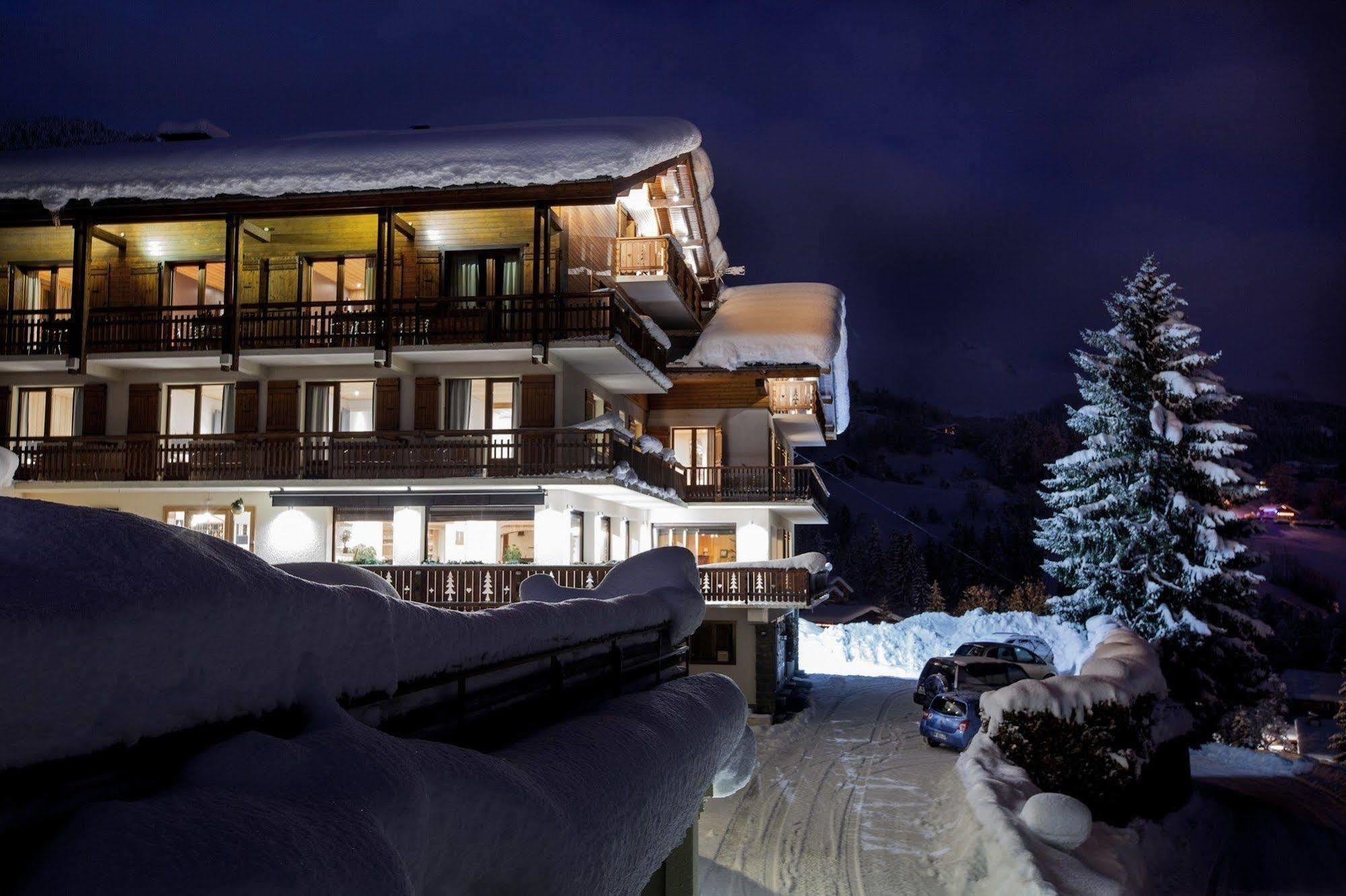 Chalet Les Rhodos Кордон Экстерьер фото